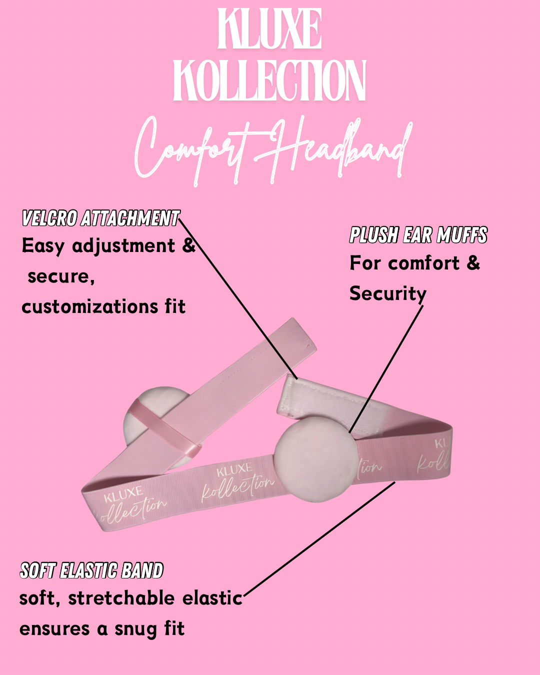 Kluxe Kollection Comfort Headband